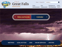Tablet Screenshot of greatfallsmt.net